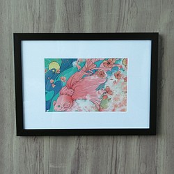 ポストカード～桜と金魚～ 1枚目の画像