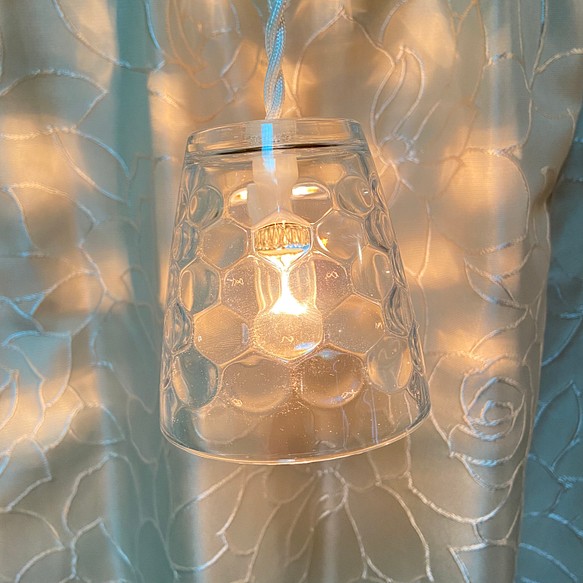 ミラーボールのように照らすガラスのシーリングライト 照明 ライト ランプ 京月夜 通販 Creema クリーマ ハンドメイド 手作り クラフト作品の販売サイト