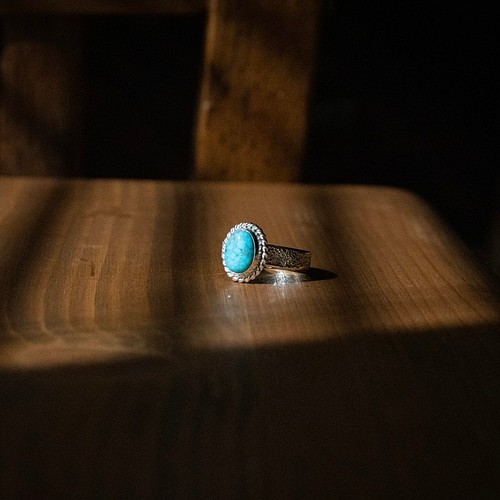Turquoise Ring ナチュラルキングマン ターコイズリング 指輪 www
