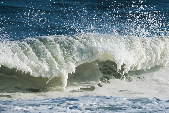 波のマチエール　a05　A4　オリジナルプリント　現代アート写真　インテリアフォト　海 1枚目の画像