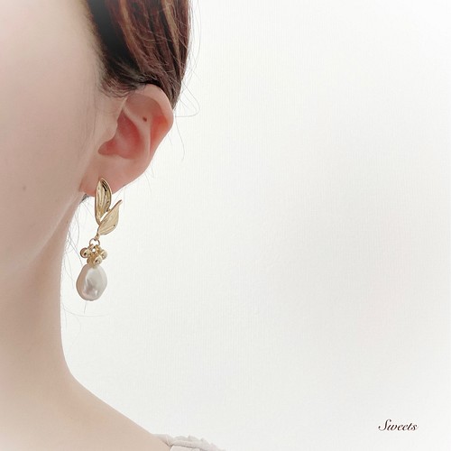 K18ゴールデンパールピアス11㎜ - www.goldenswan.club