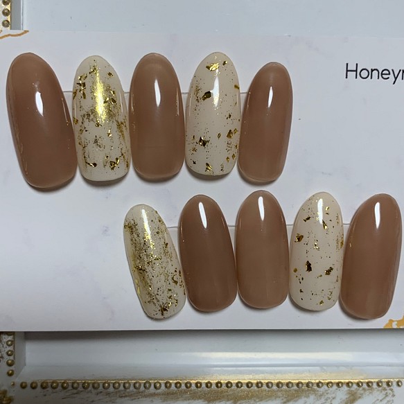 シンプルネイル チョコレート ブラウンネイル ハンドメイド 大人ネイル ネイルチップ ネイルシール Honeynuts Kc 通販 Creema クリーマ ハンドメイド 手作り クラフト作品の販売サイト