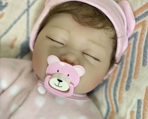 ｛Peach ｝リボーンドール 赤ちゃん人形 幸せそうな寝顔 その他