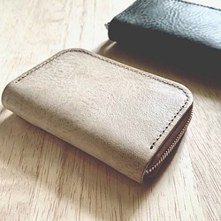 フルラウンドファスナー財布 /ピンク/MAZZO 長財布 anroom leather