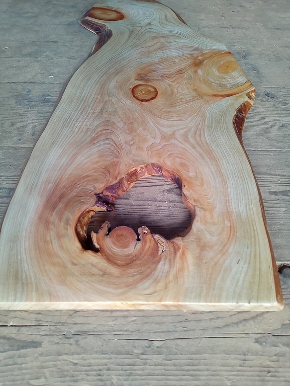 木製看板製作】 一枚板 桧 35cm×94cm