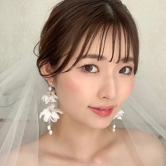 ME115 ウェディングイヤリング　結婚式 ブライダル　ウェディング ピアス