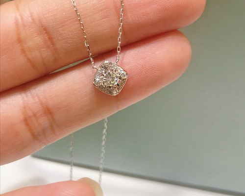 K18 ダイヤモンド ネックレス 0.16ct | www.dacute.com