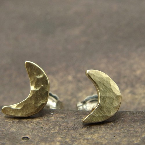 K24 Pure Gold Cat Face Earrings ◇純金猫フェイスピアス/ホック