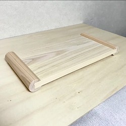 暮らしの道具＜檜のまな板/カッティングボード（小）〉キッチン小物/両面使用/反り止め防止加工まな板 1枚目の画像