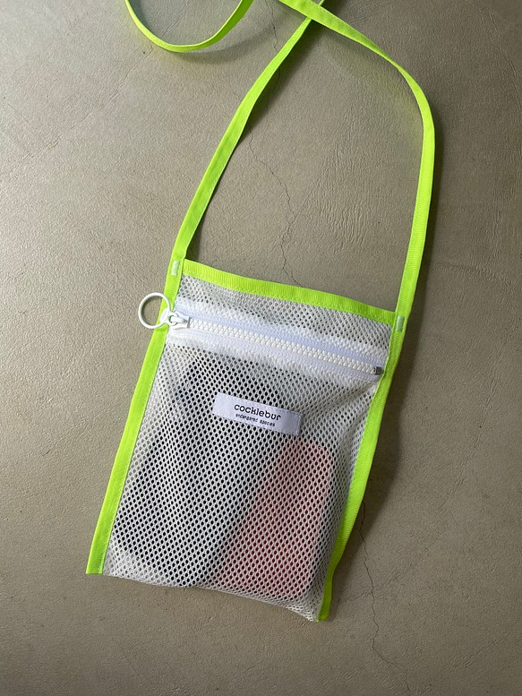 bag-A/W  《【lime】》夏にピッタリ　メッシュのサコッシュ　"新色" 1枚目の画像