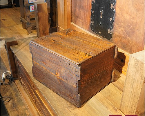 アンティーク 木箱 ふた付き 収納ボックス シェルフ 木の箱 木製 無垢