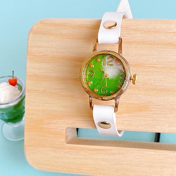 クリームソーダの腕時計 - 腕時計
