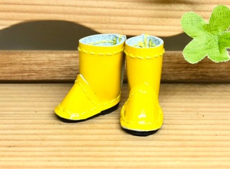 森き　ミニチュア長靴　miniature boots. 1枚目の画像
