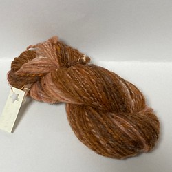 手紡ぎ毛糸　キノコ山 1枚目の画像