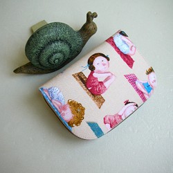 美國棉"瑜珈萌娃"-短夾/皮夾/零錢包/禮物 第1張的照片