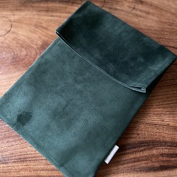 結束銷售☆MacBook Air、常春藤綠皮套/皮革文件包專用 第1張的照片