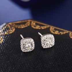 冬バーゲン☆】 天然ダイヤモンドピアス0.45ct k18 ピアス（スタッド