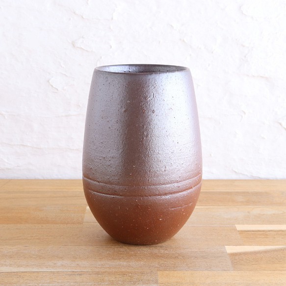 備前焼　たまごカップ（大）【C】【陶器・コップ・グラス】 1枚目の画像