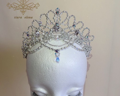 バレエティアラ 2連タイプ その他ファッション tiara elena 通販