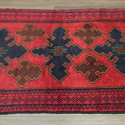 アフガニスタン 部族絨毯 バルーチ族 オールド手織り絨毯 トライバル 