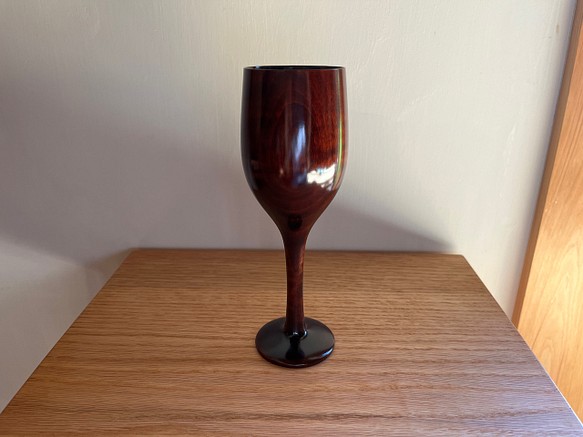 銀杏のワイングラス 1枚目の画像