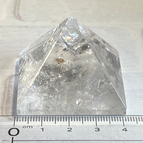 大宇宙との融合✨】レインボー ピラミッド 神聖幾何学 クリスタル 水晶