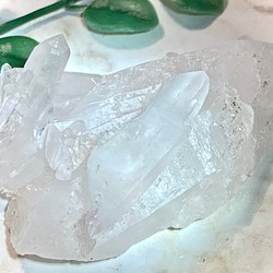 ヒマラヤ マニカラン産✨水晶 ラフストーン　原石　クラスター 1枚目の画像