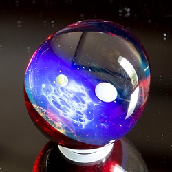 硝子仕掛けの宇宙 ガラスマーブル gxm28 1枚目の画像