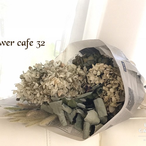 セール価格 ナチュラルブーケ スワッグ 紫陽花 ユーカリ ドライフラワー フラワー リース Flower Cafe 通販 Creema クリーマ ハンドメイド 手作り クラフト作品の販売サイト