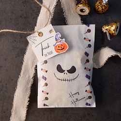 【萬聖節快樂】禮物糖果 Happy Halloween 平口紙袋 第1張的照片