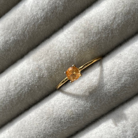 imperial  … Imperial Topaz  ring 1枚目の画像