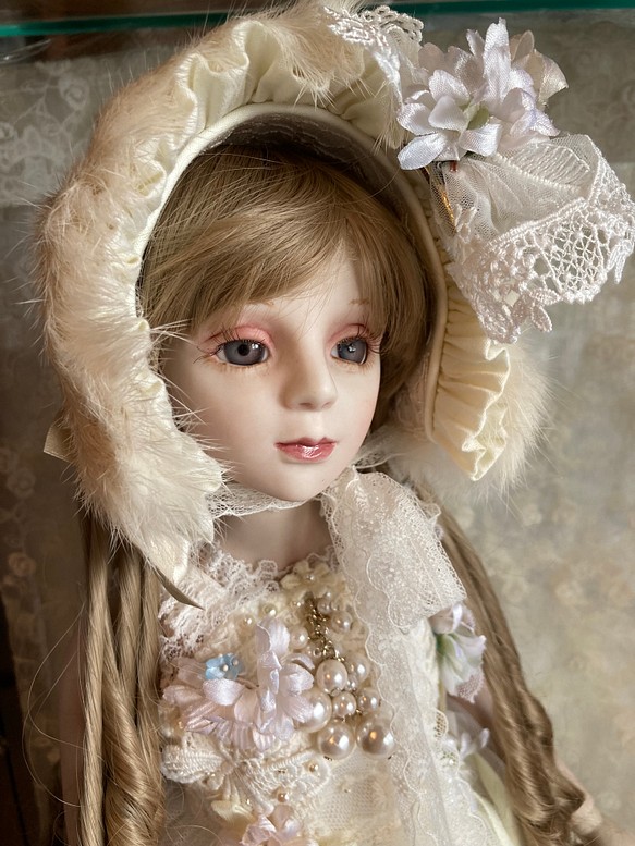 ビスクドール風アンティーク人形 - おもちゃ/人形