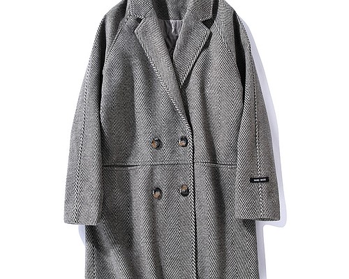 ツイードコート コート 中綿コート 暖かい グレー S&M&L&XL