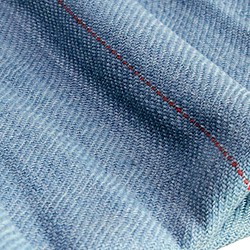 天然インディゴ染め手織りウールショール（TX-112-01、TX-113-01） 1枚目の画像