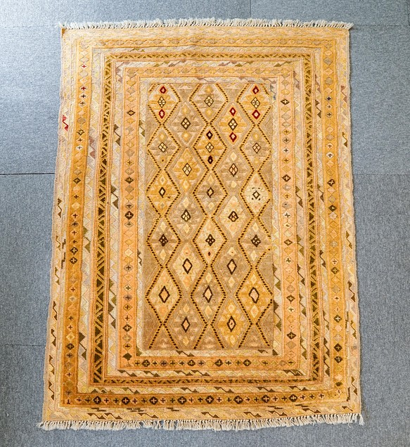 最大12%OFFクーポン アフガニスタン マシュワニキリム 手織り絨毯 size