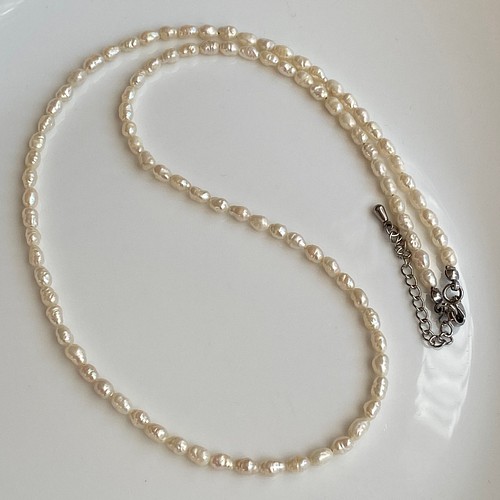 バロック淡水パールネックレス5㎜ ネックレス・ペンダント Jewelry 
