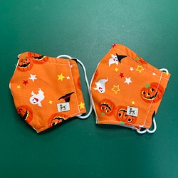 ハロウィン子供用マスク2枚セット 1枚目の画像