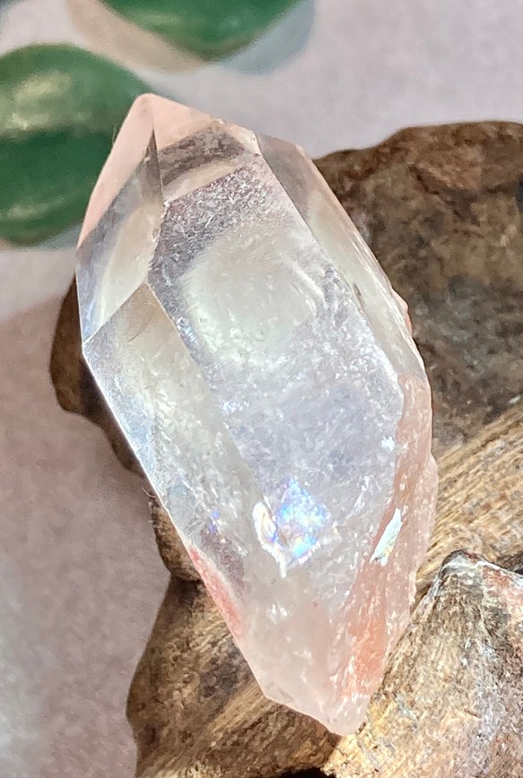 ピンクレムリアンシードクリスタル パストタイムリンク 原石 水晶