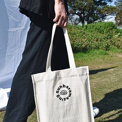【竹素材のBamboo bag】 トートバッグ 1枚目の画像