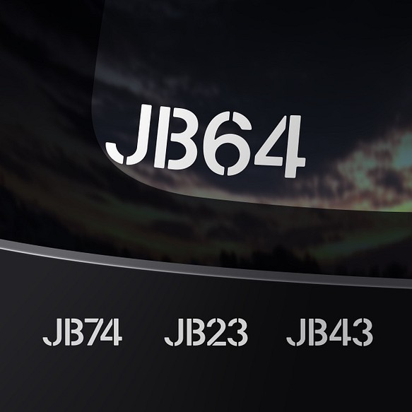 JIMNY/JIMNY SIERRA - JB64, JB74, JB23, JB43【車用ステッカー・ジムニー】 1枚目の画像