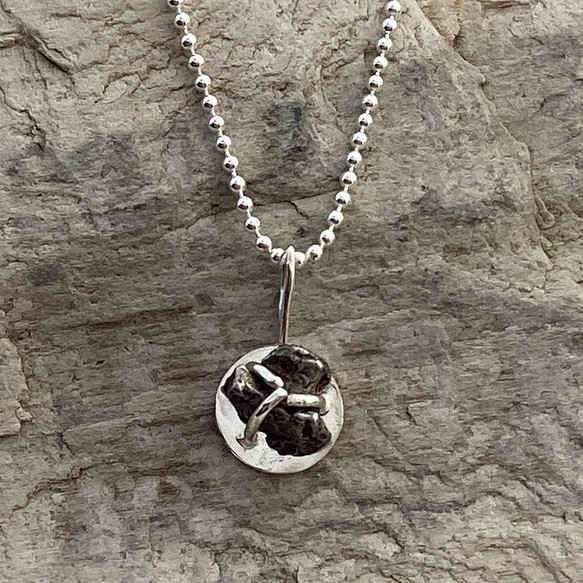 ◇隕石 (メテオライト）シルバーペンダント◇Meteorite Silver Pendant