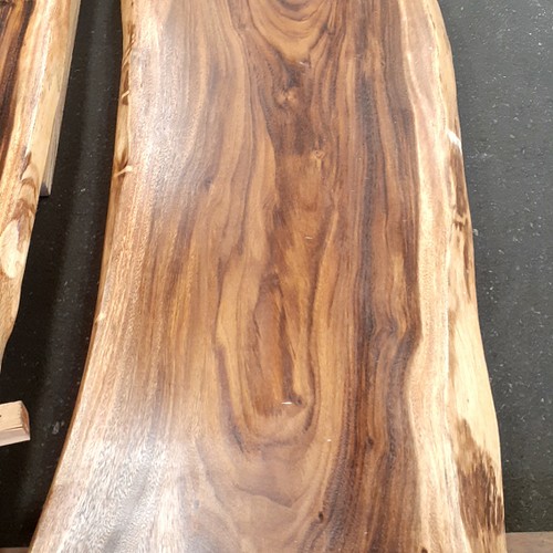 楠の木 一枚板 ウォールナット風 ウレタンニス ダイニングテーブル ...