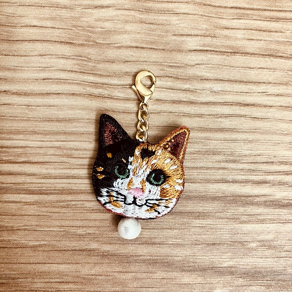 各種パーツ [863] 猫 チャーム ハンドメイド レジン