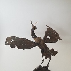 アート　オブジェ　“里山の鷺” 1枚目の画像