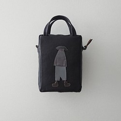 annco leather mini bag [black] 1枚目の画像