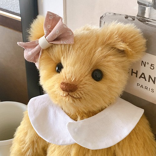 正規 Nana Bee.♡ハンドメイド テディベア 31㎝ ゴールド - crumiller.com