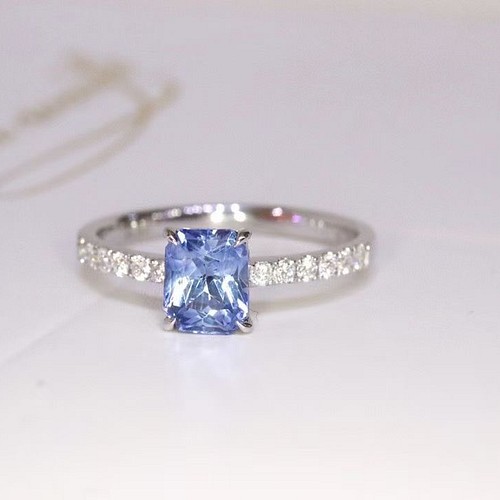 天然 ブルーサファイア ダイヤ リング 4.5ct k18 ¥ viindustries.in