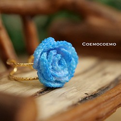 【受注制作】Coemoバラの指輪 1枚目の画像