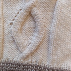 菱形模様のセーター 1枚目の画像
