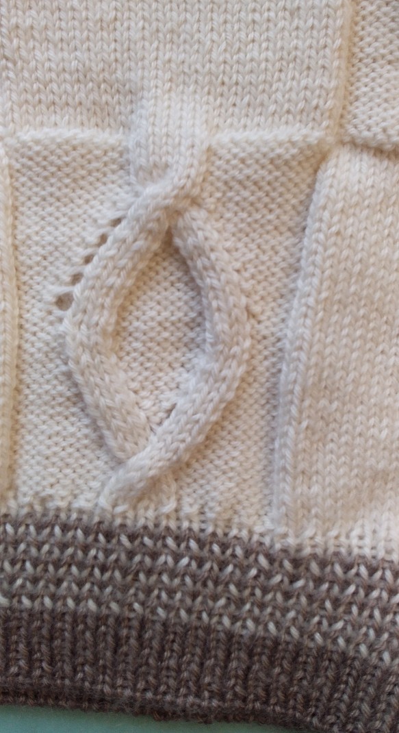 菱形模様のセーター 1枚目の画像